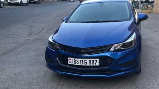 Chevrolet Cruze, Бензин, 2016