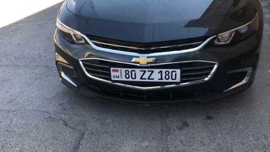 Chevrolet Malibu, Бензин, 2016