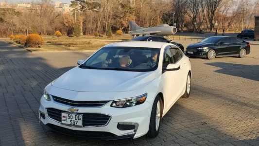 Chevrolet Malibu, Бензин, 2017