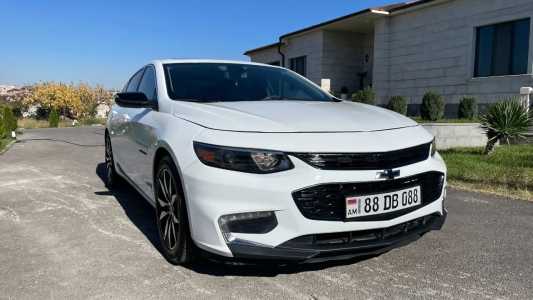 Chevrolet Malibu, Бензин, 2017