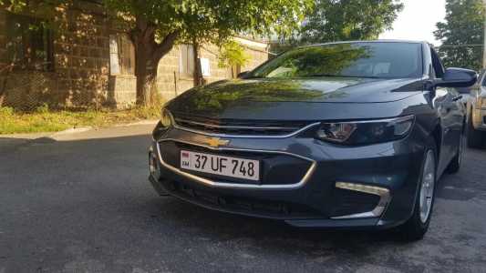 Chevrolet Malibu, Бензин, 2017