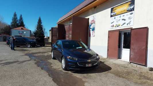 Chevrolet Malibu, Бензин, 2017