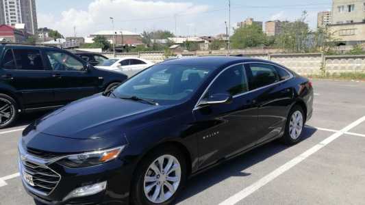 Chevrolet Malibu, Бензин, 2019