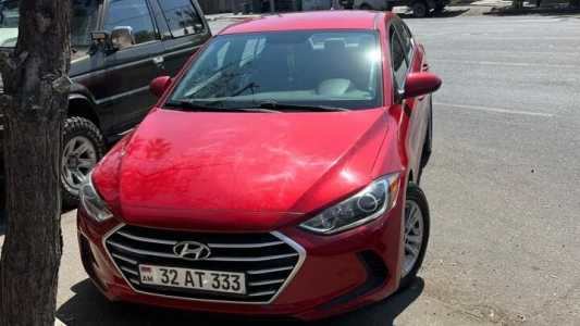 Hyundai Elantra, Бензин, 2017