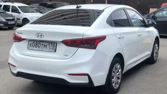 Hyundai Solaris, Бензин, 2017