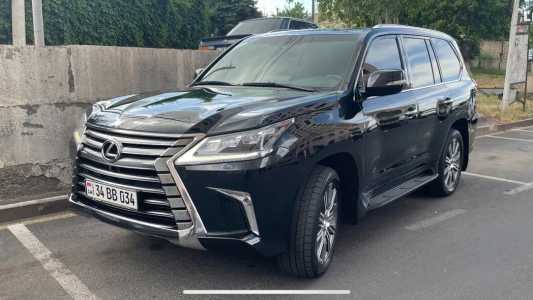 Lexus LX, Бензин, 2017