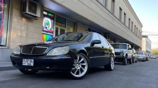 Mercedes-Benz S-Class, Бензин, 2000