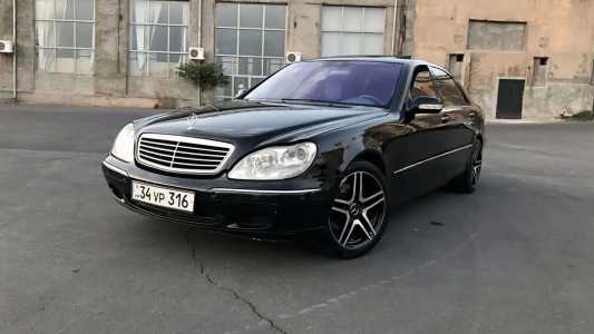 Mercedes-Benz S-Class, Бензин, 2001