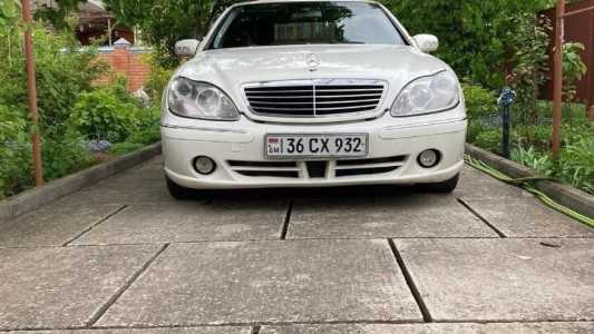 Mercedes-Benz S-Class, Бензин, 2002