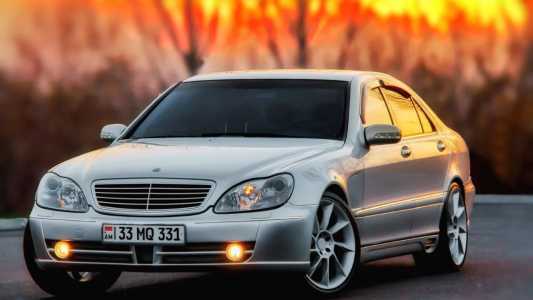 Mercedes-Benz S-Class, Бензин, 2002