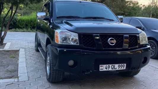 Nissan Armada, Бензин, 2004