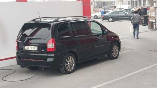 Opel Zafira, Бензин, 2005