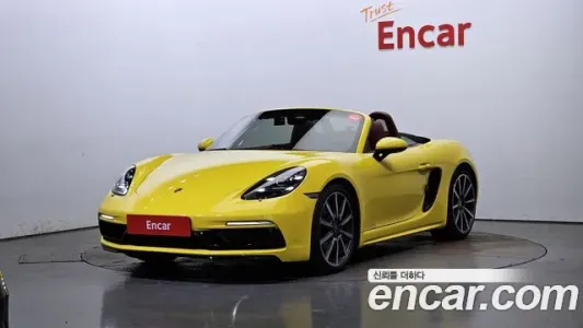 Porsche 718 Boxster, 2018