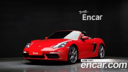 Porsche 718 Boxster, 2018