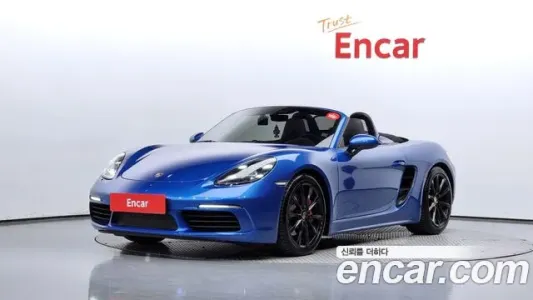 Porsche 718 Boxster, 2018