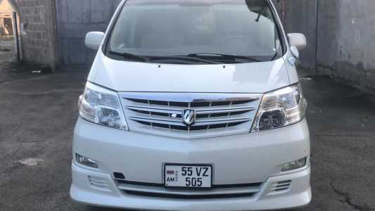 Toyota Alphard, Бензин, 2005