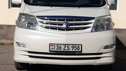 Toyota Alphard, Бензин, 2006