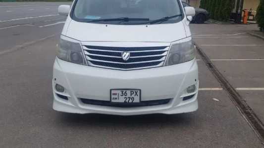 Toyota Alphard, Бензин, 2007