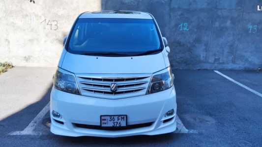 Toyota Alphard, Бензин, 2007