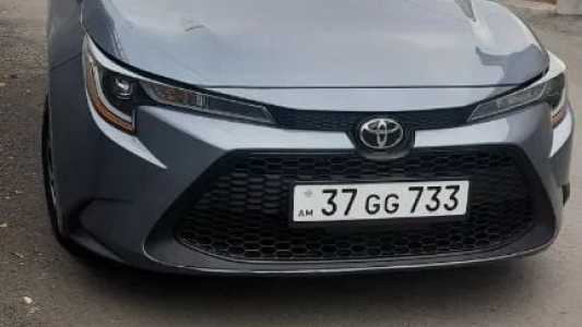 Toyota Corolla, Бензин, 2020