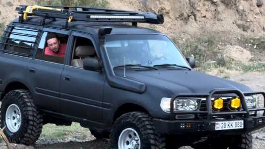 Toyota Land Cruiser, Бензин, 1997