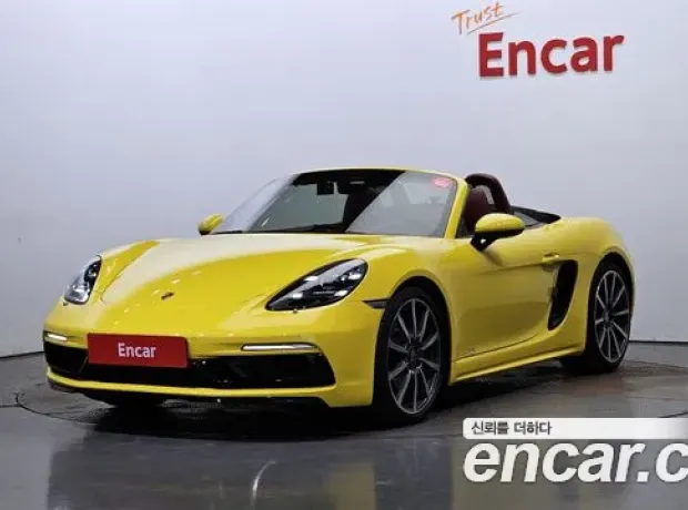 Porsche 718 Boxster, 2018