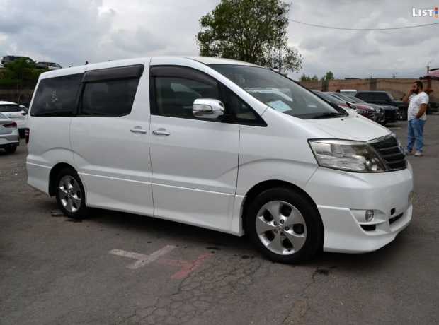 Toyota Alphard, Бензин, 2007